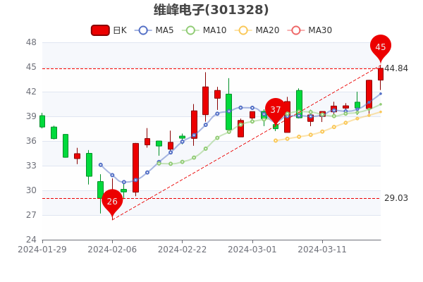维峰电子（301328）2025年中报简析：营收净利润同比双双增长，三费占比上升明显