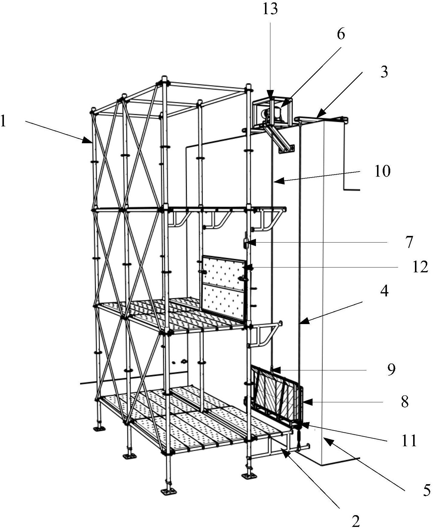北新路桥获得实用新型专利授权：“一种脚手架”