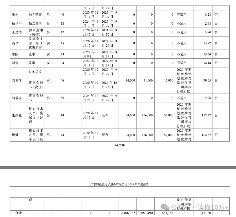 燕东微预计2025年扣非后亏损最高达11亿,10名董监高上年薪酬过百万,职工人均薪酬20万元