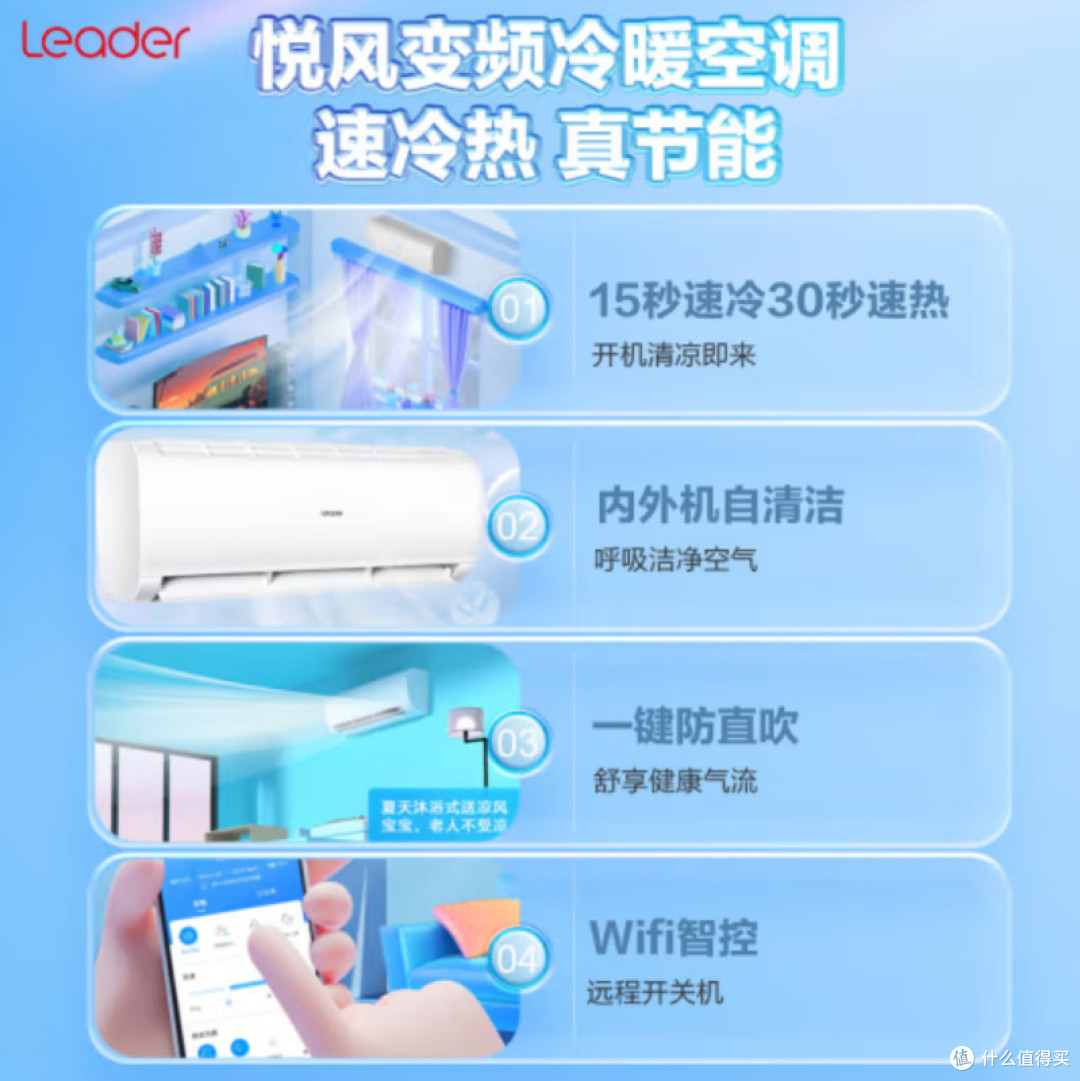 海尔智家获得实用新型专利授权：“多向出风的壁挂式空调室内机和空调器”