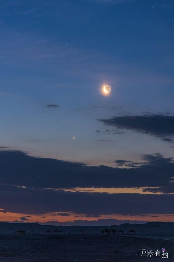 星空有约丨年度最大蛾眉月4月21日登场 本次观赏还有彩蛋